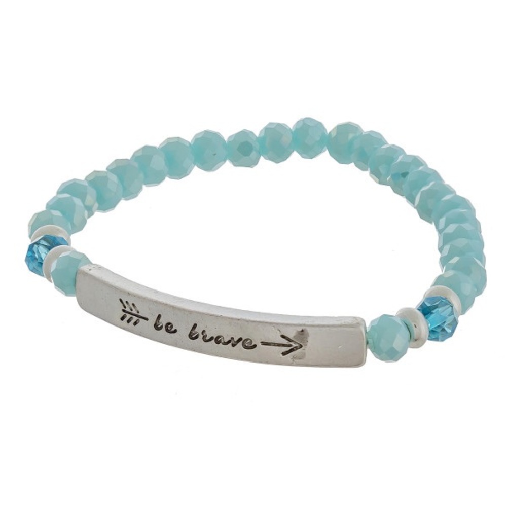Be brave bracelet